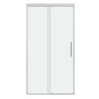 Box para Banheiro Frontal de Correr 110x190cm Vidro Incolor Indux Speed Temper