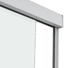 Box para Banheiro Frontal de Correr 110x190cm Vidro Incolor Indux Speed Temper