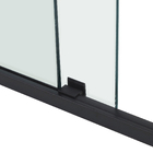 Box para Banheiro Frontal de Correr 110x190cm Vidro Incolor Indux Speed Temper