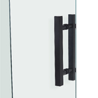 Box para Banheiro Frontal de Correr 110x190cm Vidro Incolor Indux Speed Temper