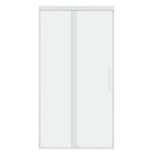 Box para Banheiro Frontal de Correr 120x190cm Vidro Incolor Indux Speed Temper