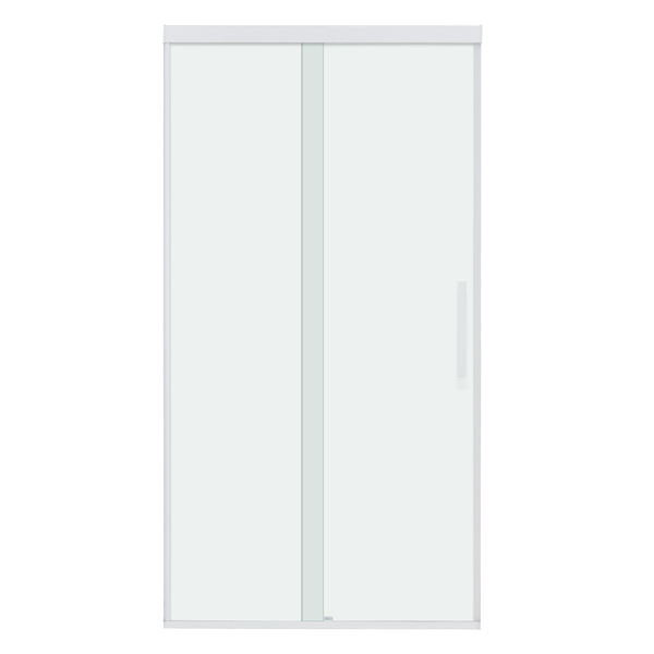 Box para Banheiro Frontal de Correr 120x190cm Vidro Incolor Indux Speed Temper