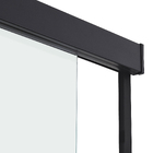 Box para Banheiro Frontal de Correr 130x190cm Vidro Incolor Indux Speed Temper