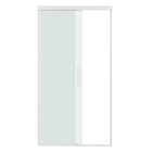 Box para Banheiro Frontal de Correr 140x190cm Vidro Incolor Indux Speed Temper