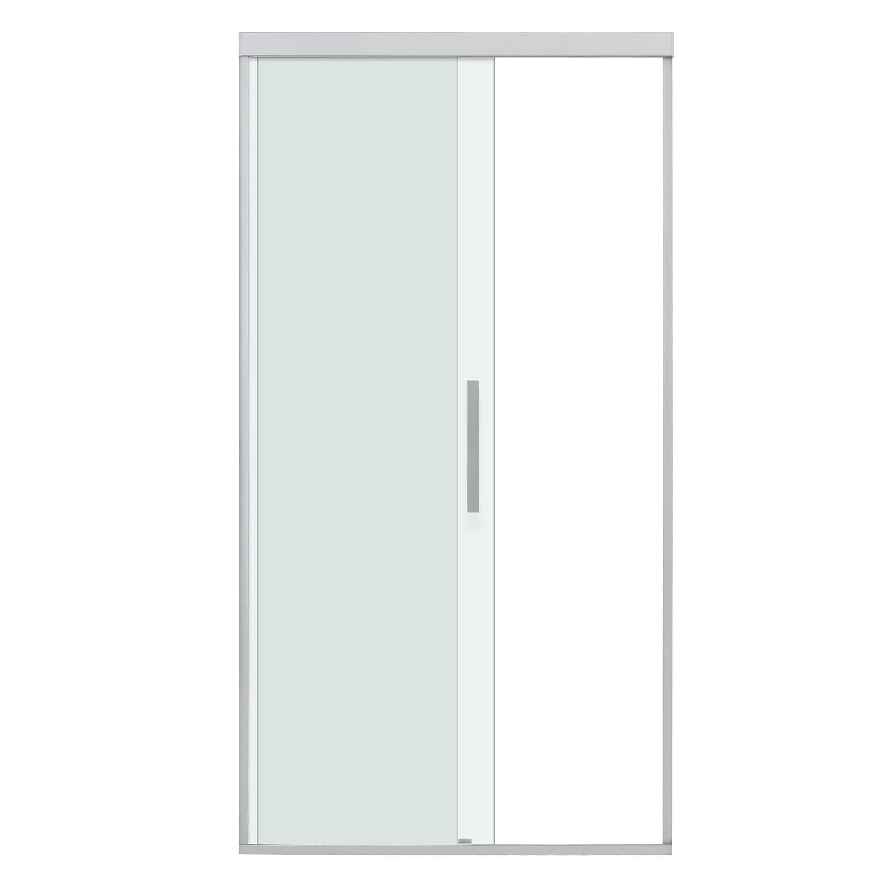 Box para Banheiro Frontal de Correr 140x190cm Vidro Incolor Indux