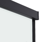 Box para Banheiro Frontal de Correr 140x190cm Vidro Incolor Indux Speed Temper