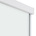 Box para Banheiro Frontal de Correr 150x190cm Vidro Incolor Indux Speed Temper