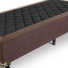 Box Solteiro Linho Palito 25x078x188 -prorelax - Marrom