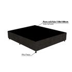 Box Sommier Casal Good Like - Pés Madeira - Estrutura Em Euc