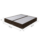 Box Sommier King Size  Love Dream  - Pés Maciço Cromado - Est