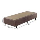 Box Sommier Solteiro Charm Eco 88x188x40 - Marrom