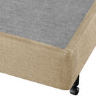 Box Super King Americanflex Bege Foccus Pcd 193x203x15cm