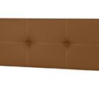 Box Viúva Preta + Cabeceira Painel Iris Marrom + Colchão De M