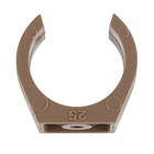 Braçadeira Roscável e Soldável Marrom 25mm 3/4" Tigre