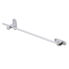 Braço Articulação Janela Zamac e Latão Cromado Acetinado 280x40mm