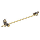 Braço Articulação para Janelas Zamac e Latão Oxidado Dourado 280x40mm