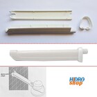 Braço Chuveiro Plastico 1/2 30cm Branco Bce30 Astra