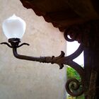 Braço Fernando De Noronha Arandela Luminária Ferro Fundido Pr