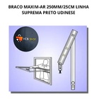 Braco Maxim-ar 250mm/25cm Janela Linha Suprema Preto Udinese