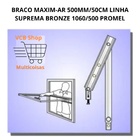 Braco Maxim-ar 500mm/50cm Janela Linha Suprema Bronze 1060/50