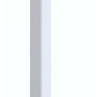 Braço/tubo De Teto Quadrado Para Chuveiro/ducha Inox 24 Cm