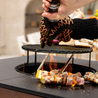 Braseiro Churrasqueira com Rodas 81x81cm Bacchus Naterial