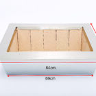 Braseiro Simples 70x40 Inox 430