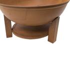 BRASERO NERO 57CM  AÇO NATERIAL