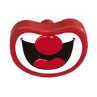 Brinquedo Boca De Palhaço Maciça De Borracha