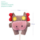 Brinquedo Cachorro Madog Vacaiada Pelucia Pet Casco Bovino