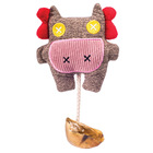 Brinquedo Cachorro Madog Vacaiada Pelucia Pet Casco Bovino