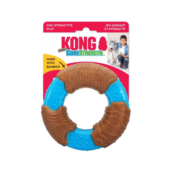 Brinquedo De Morder Roer Corestrength Bamboo Ring Para Cães -