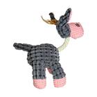 Brinquedo De Pelúcia Para Cachorro Girafa Cinza - Casambiente