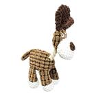 Brinquedo De Pelúcia Para Cachorro Girafa Marrom - Casambiente