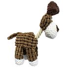 Brinquedo De Pelúcia Para Cachorro Girafa Marrom - Casambiente