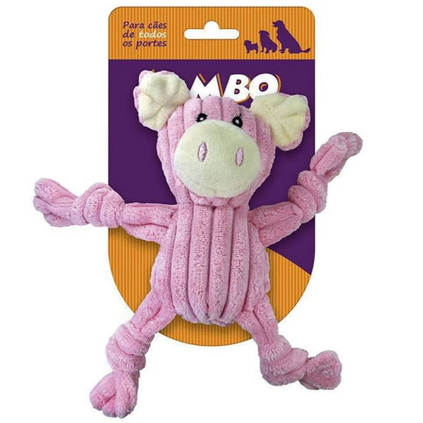 Brinquedo De Pelúcia Porquinho Com Nó