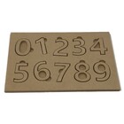 Brinquedo Educativo Pedagógico Mdf Aprendendo Os Números