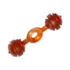 Brinquedo Halteres Cristal Médio Rb Pet Vermelho M