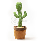 Brinquedo Infantil Criança Tiktok Cacto Dançante Luminoso Pel