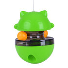 Brinquedo Interativo Para Petiscos Verde Para Gatos Lepatin