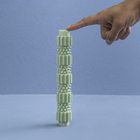 Brinquedo Interativo Tubo De Tpr Grande Para Pet Verde U