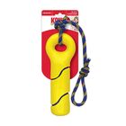 Brinquedo Kong Squeezz Tennis Buoy Bastão Com Corda Resistent
