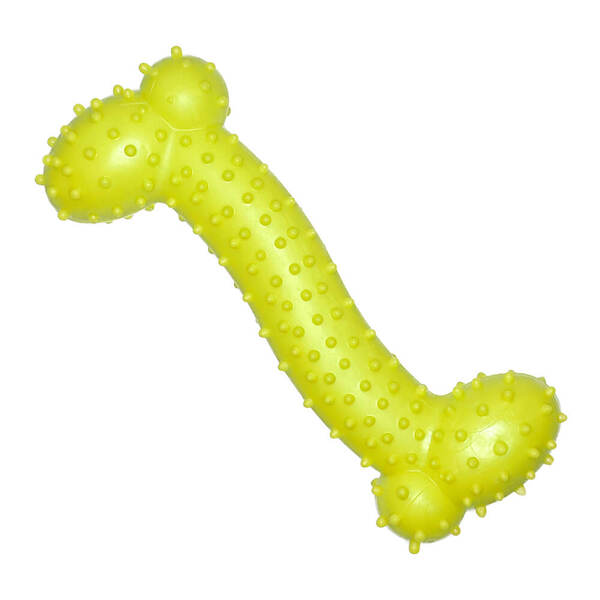 Brinquedo Mordedor Osso Resistente Emborrachado Para Cachorro