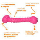Brinquedo Mordedor Osso Resistente Emborrachado Para Cachorro