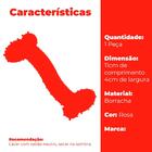 Brinquedo Mordedor Osso Resistente Emborrachado Para Cachorro