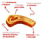 Brinquedo Mordedor Para Cachorro Com Apito Sonoro Bife De Bor