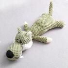 Brinquedo Mordedor Para Cachorro Grande Lobinho Pelúcia Com A