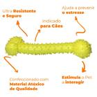 Brinquedo Mordedor Para Cachorro Osso Resistente Emborrachado