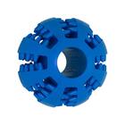Brinquedo Para Cachorro Bolinha Petiscos Azul 5cm - Casambien