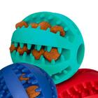 Brinquedo Para Cachorro Bolinha Petiscos Turquesa 5cm - Casam